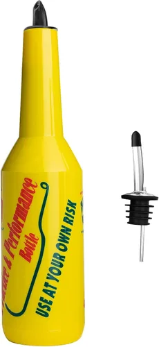 Miniatura 7 de SuproBarware 1 botella Flair de práctica de barman botellas de práctica de barman de 25 oz/25.4 fl oz, kit de barman de estilo blanco, barra