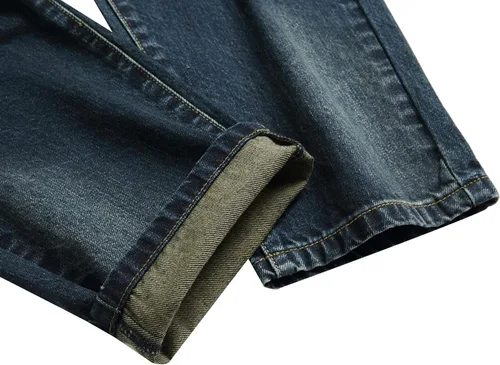 Miniatura 6 de Jeans casuales ajustados con agujeros rasgados para hombre