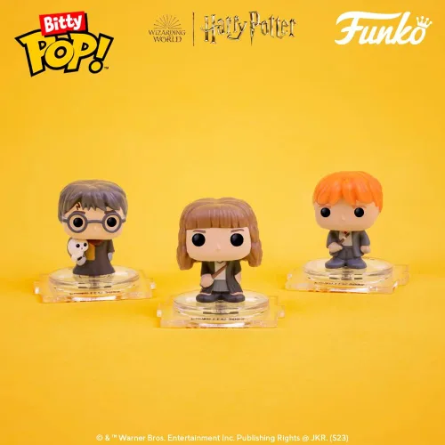 Miniatura 21 de Funko Bitty POP! HP - Voldemort, paquete de 4 - Lord Voldemort, Draco Malfoy (quidditch), Bellatrix Lestrange y una mini figura sorpresa misteriosa