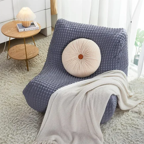 Miniatura 8 de TOPCHANCES Funda para silla Fireside, funda elástica para tumbona sin brazos, para sofá y muebles, protector de puf con parte inferior elástica