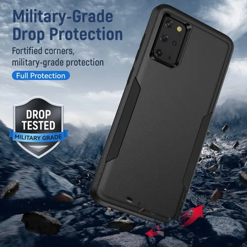 Miniatura 3 de Funda para Galaxy S20 Plus, con protector de pantalla HD [prueba de caídas de grado militar] Funda protectora resistente a prueba de golpes