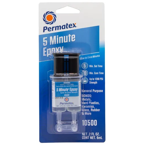 Miniatura 8 de Permatex 84101 PermaPoxy 5 Minute Epoxi de uso general, 0.84 oz.