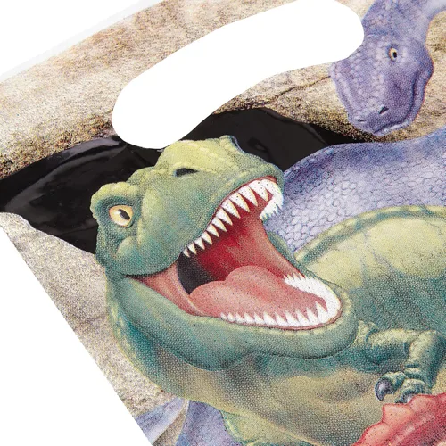 Miniatura 3 de Creative Converting Bolsas de regalo para fiestas de dinosaurios
