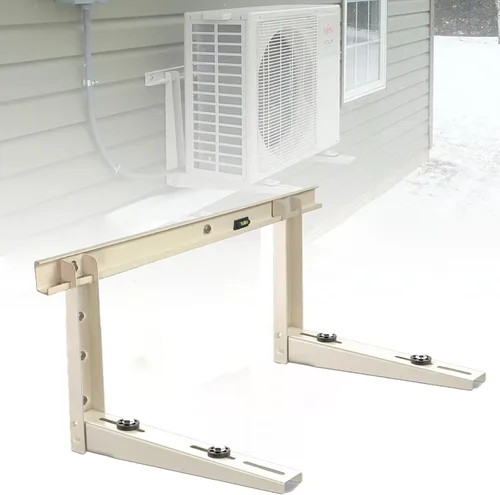 Soporte de montaje en pared para exteriores, soporta hasta 265 libras, condensador de 9000-18000 Btu, para colgar sistemas de bomba de calor de aire
