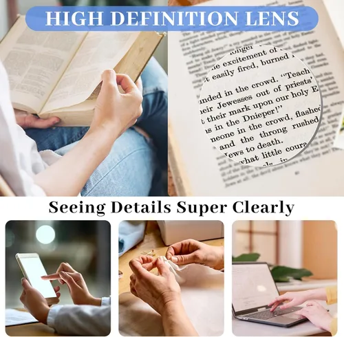 Miniatura 4 de Paquete de 4 lentes de lectura negros 1.0 para hombres y mujeres, con bloqueo de luz azul, lectores de computadora 1.0 1.25 1.5 1.75 2.0 2.25 2.5
