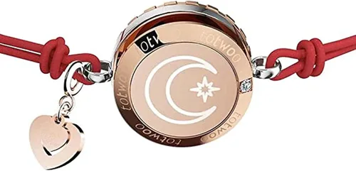 Miniatura 3 de LTQUS Pulsera parejas de larga distancia táctil bluetooth conexión damas y hombres regalo joyería conjunto (2 piezas)