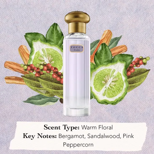 Miniatura 4 de Tocca Perfume para mujer, fragancia Colette, 0.68 oz (0.7 fl oz) - Floral cálido, bergamota, sándalo, pimienta rosa