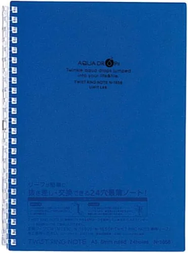 Miniatura 11 de Lihit Lab. Cuaderno recargable (diario), repuesto de papel rayado, 30 hojas, 8.2 x 5.8 pulgadas (N1650)