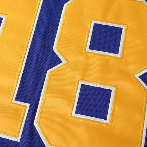 Miniatura 29 de Phoneutrix Hanson Brothers Charlestown Chiefs 16 Jack 17 Steve 18 Jeff Slap Shot Movie Hockey Jersey Azul