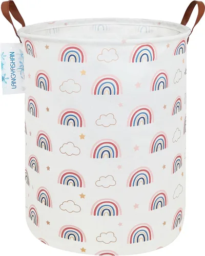 Miniatura 9 de Cesta de lona plegable para lavandería, cesta organizadora para almacenamiento, contenedores de juguetes, cestas de regalo, ropa de dormitorio, ropa
