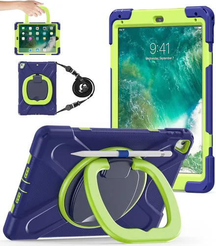 Miniatura 11 de BATYUE Funda para iPad de 6ª generación de 9.7 pulgadas 2018, iPad 5ª generación 2017, iPad Air 2/iPad Pro de 9.7 pulgadas, funda protectora a