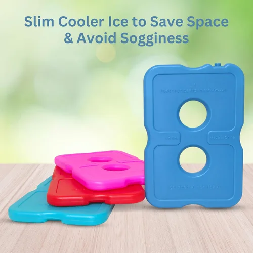 Miniatura 2 de GURIN Paquetes de hielo reutilizables para loncheras, refrigeradores de bolsas o mochilas, frías hasta 8-12 horas de larga duración para camping