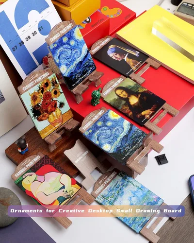 Miniatura 5 de Bonito y artístico soporte para teléfono celular para escritorio, soporte multifuncional para teléfonos, iPads, interruptor, Kindle y consolas