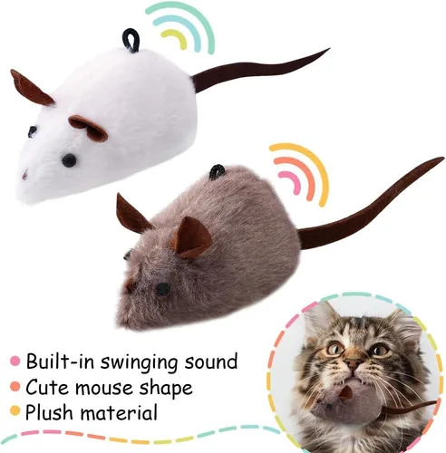 Miniatura 5 de PAZ'S GIFT Juguetes para gatos de felpa con hierba gatera, juguetes para patadas para gatos, limpia los dientes, elimina el mal aliento, adorables