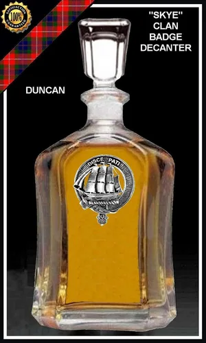 Miniatura 2 de Decantador de insignia del clan escocés Duncan