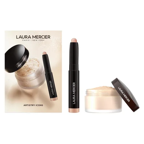 Miniatura 10 de Laura Mercier Polvo de ajuste suelto translúcido, control de brillo las 24 horas, acabado mate suave, impregnado con vitaminas C+ E, uso duradero