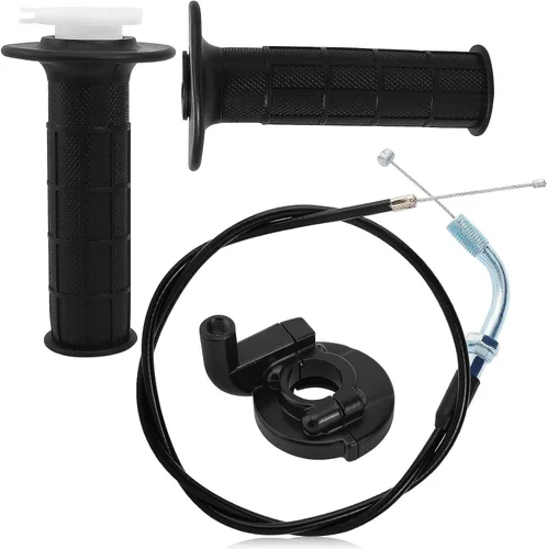 Miniatura 9 de Juego de cables de agarre con mango de acelerador giratorio para Pit Dirt Mini Pocket de 4 tiempos, bicicleta, Quad ATV 50cc 60cc 66cc 90cc 110cc