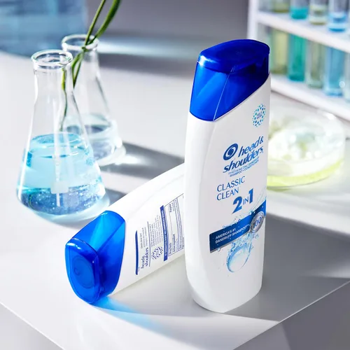 Miniatura 8 de Head & Shoulders Champú y acondicionador anticaspa, Classic Clean 2 en 1, 1% piritiona de zinc, control de escamas, limpieza profunda, cuidado