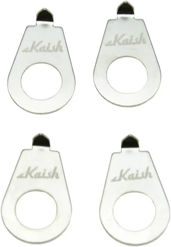 Miniatura 2 de Juego de 4 pomos de guitarra LP cromados placa puntero 0.335 in perilla indicador para Epi LP Les Paul o ollas métricas