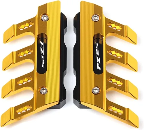 Miniatura 7 de TCHAU Protectores de horquilla delantera para Yamaha FZ-25 FZ25 FZ 25 Guardabarros de motocicleta, montaje de protección lateral, amortiguador Negro