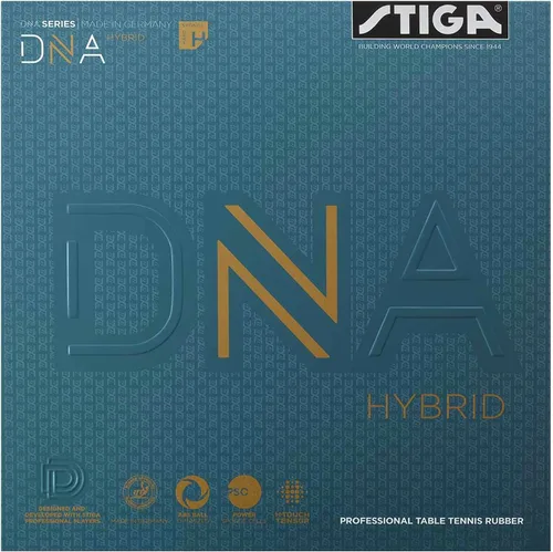 Miniatura 6 de Stiga DNA Hybrid Tenis de mesa de goma Hoja de tenis de mesa profesional para un máximo control y giros potentes - Control de carrera completa