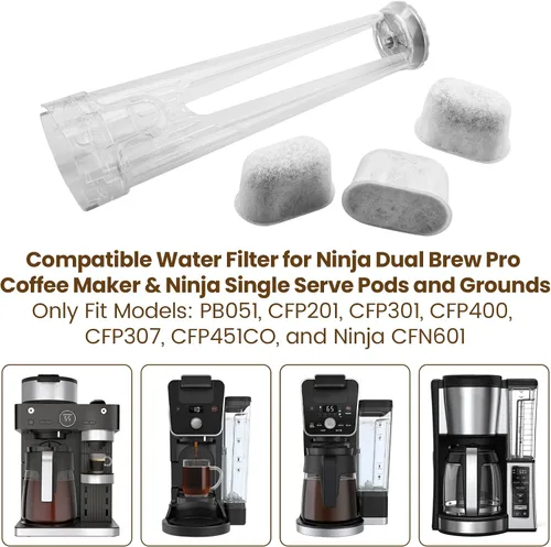 Miniatura 4 de Soporte para filtro de agua y 3 filtros de agua para cafeteras Keurig serie 2.0 compatible con K-Supreme Series, K-Express, K-Slim, K-Elite, K-Duo