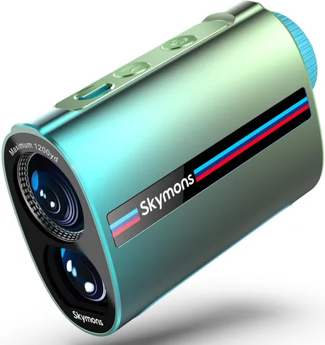 Miniatura 7 de Mini Metal Golf RangeFinder with Slope,1200Y Range Finder, 0.3s Flagpole Locking Vibration, 7X Magnification, 95%Transmission Lens,Flag Pole Lock