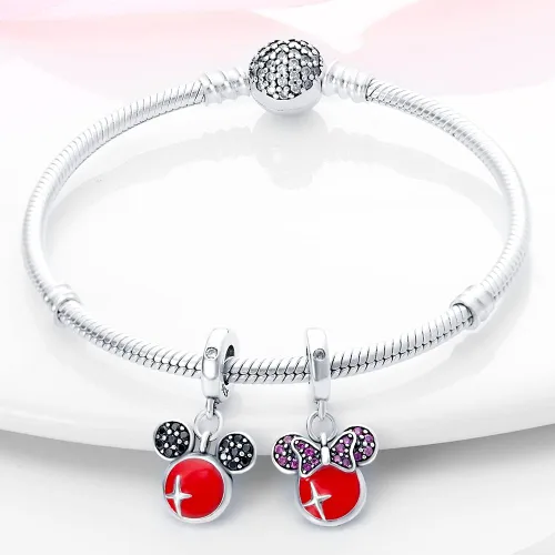 Miniatura 25 de LIGHTDOG Abalorios de plata de ley 925 para pulseras Pandora, collares para mujer, cuentas colgantes, cuentas de joyería, regalos para mujeres