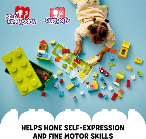 Miniatura 6 de LEGO DUPLO - Bloques de construcción clásicos de lujo para caja de ladrillos, juguetes educativos y de aprendizaje para niños pequeños, preescolar