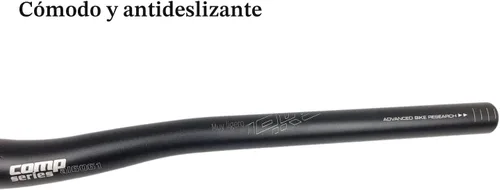 Miniatura 6 de Wake 31,8 mm de manillar de bicicleta de montaña MTB, manillar elevador de bicicleta de montaña de aleación de aluminio, extra largo, 720/780 mm