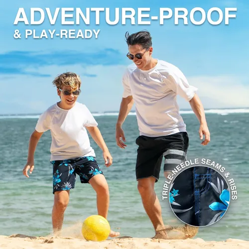 Miniatura 106 de Kanu Surf Traje de baño Yolo de secado rápido UPF 50+ para niños