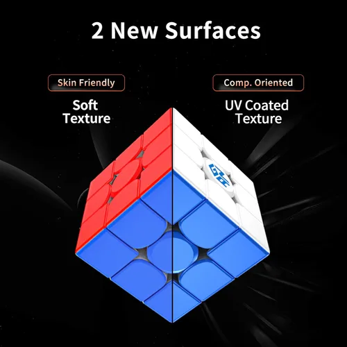 Miniatura 7 de GAN - Cubo magnético de velocidad 3 x 3 11 M Pro, cubo de rompecabezas mágico, cubo sin calcomanías, superficie esmerilada (interior negro)