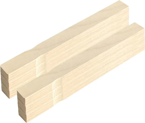 Miniatura 7 de Paquete de 5 palitos de pintura, palitos de madera para manualidades, palitos de pintura de 12 pulgadas para mezclar epoxi y resina, agitadores
