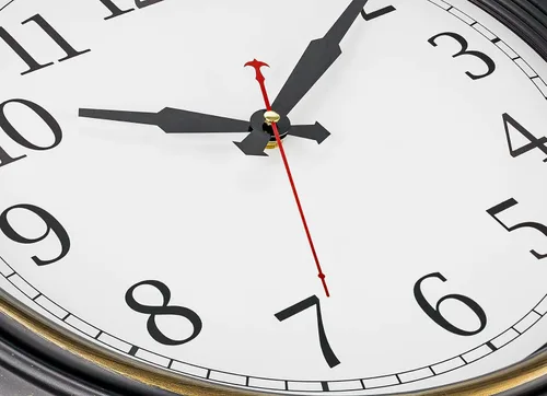 Miniatura 3 de Bernhard Products Reloj de pared grande de 18 pulgadas, de cuarzo, silencioso, sin tictac, funciona con pilas, para el hogar, sala de estar, sobre