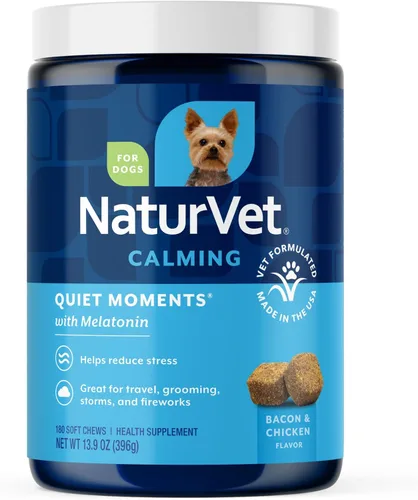 Miniatura 15 de NaturVet Quiet Moments Spray Calmante Herbal para Habitación Suplemento para Perros – Ideal para Automóviles, Jaulas para Perros, Nuevos Entornos