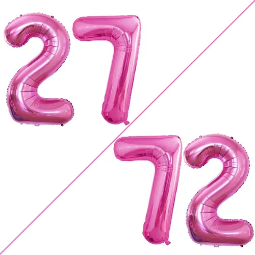 Miniatura 207 de Goer, conjunto de globos de papel aluminio para decoraciones de cumpleaños, globos de las letras de feliz cumpleaños y de números Oro