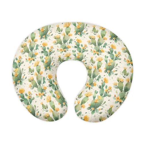 Miniatura 9 de Funda de almohada de lactancia de alpaca arcoíris para alimentación con biberón, funda de almohada de lactancia transpirable extraíble para bebé