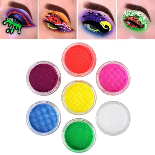 Miniatura 4 de MEICOLY Delineador de ojos activado por agua, delineador de ojos Hydra reactivo a los rayos UV, delineador de ojos gráfico de 7 pasteles