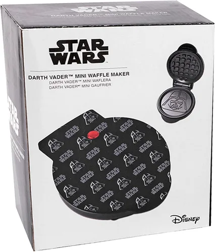 Miniatura 7 de Uncanny Brands - Mini gofrera de Darth Vader de Star Wars - Pequeño electrodoméstico de cocina