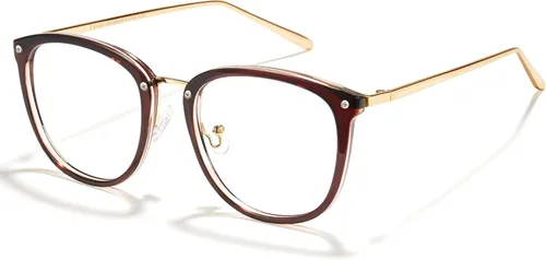 Miniatura 28 de Cyxus gafas de luz azul para mujer, gafas de computadora de moda para oficina reducen la fatiga ocular, anti migraña para trabajo y lectura