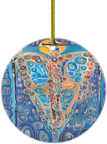Miniatura 9 de Maureen Claffy Ceramic Christmas Tree Ornament Conception
