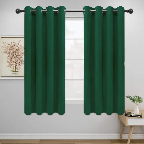 Miniatura 194 de Easy-Going - Cortinas opacas para dormitorio, aislamiento térmico sólido con ojales, cortinas de ventana para reducción de ruido, cortinas