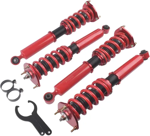 Miniatura 2 de Kit de reducción de amortiguador de suspensión helicoidal ajustable de altura ajustable para Toyota Supra 1986-1992 Base Hatchback 2D 3.0L Coilovers