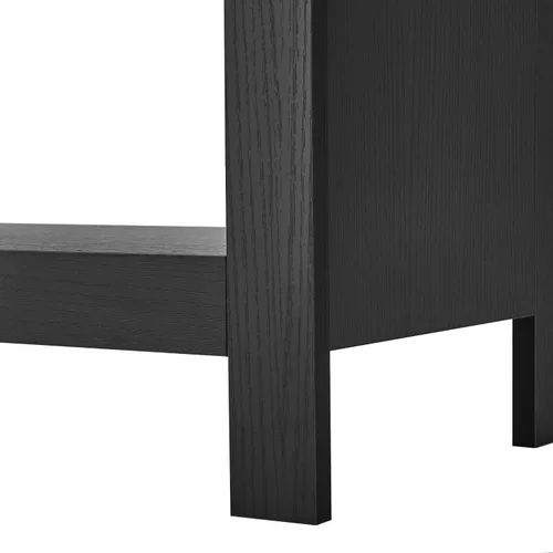Miniatura 8 de Panana Moderno soporte de TV con 4 estantes abiertos, centro de entretenimiento de 55 pulgadas para televisores de hasta 65 pulgadas, consola de TV