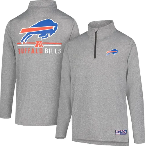 Miniatura 39 de Ultra Game Men's NFL Official Super Soft Quarter Zip Long Sleeve T-Shirt