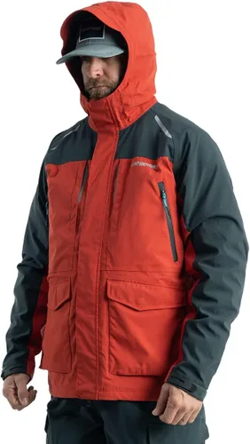 Miniatura 2 de Whitewater Great Lakes - Chaqueta de pesca impermeable y resistente al viento con nailon Ripstop