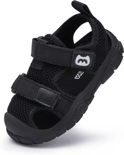 BMCiTYBM Sandalias de verano con punta cerrada para bebé, niño, niña, zapatos ligeros, antideslizantes, para primeros pasos, 6, 9, 12, 18, 24 meses