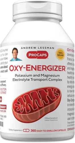Miniatura 10 de ANDREW LESSMAN Oxy-Energizer 60 cápsulas - Combinación de dos electrolitos vitales - Minerales Potasio-Magnesio Aspartato - Citrato Complejo