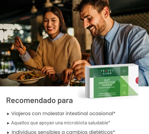 Miniatura 4 de Probióticos de viaje para la salud digestiva, apoyo inmunológico y diarrea ocasional del viajero Probióticos para la salud intestinal Suplemento
