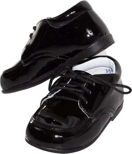 Miniatura 2 de Tuxgear - Zapato de vestir formal de patente negro - Ethan